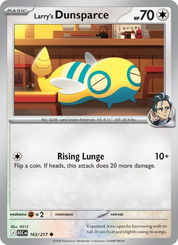 Larry's Dunsparce, 163/217