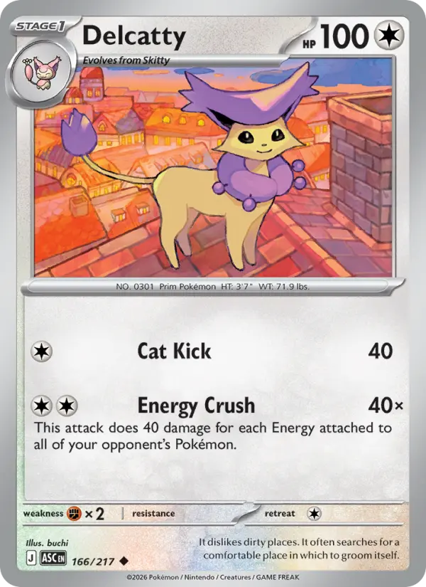 Delcatty, 166/217