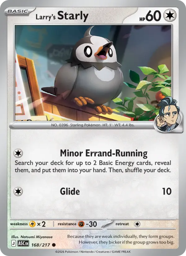 Larry's Starly, 168/217