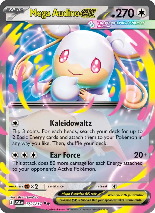 Mega Audino ex, 172/217