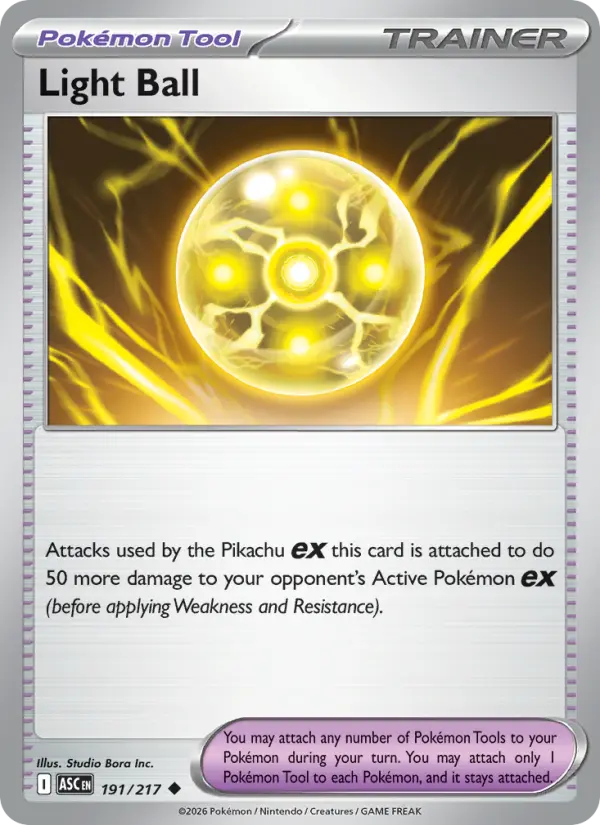 Light Ball, 191/217