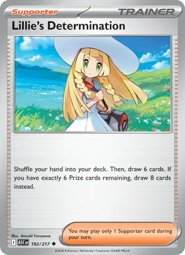 Lillie's Determination, 192/217