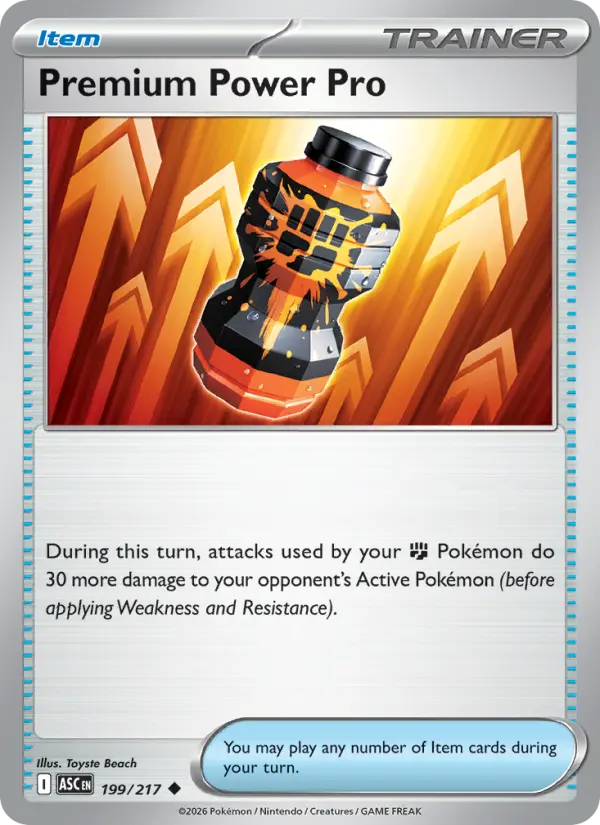 Premium Power Pro, 199/217