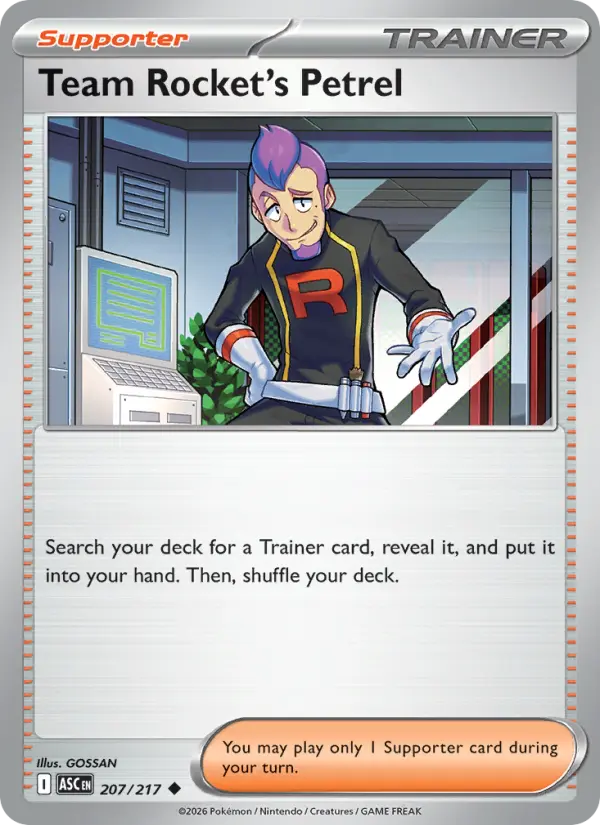 Team Rocket's Petrel, 207/217