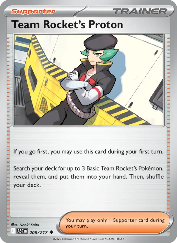 Team Rocket's Proton, 208/217