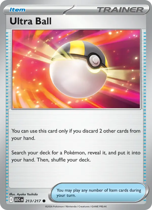 Ultra Ball, 213/217