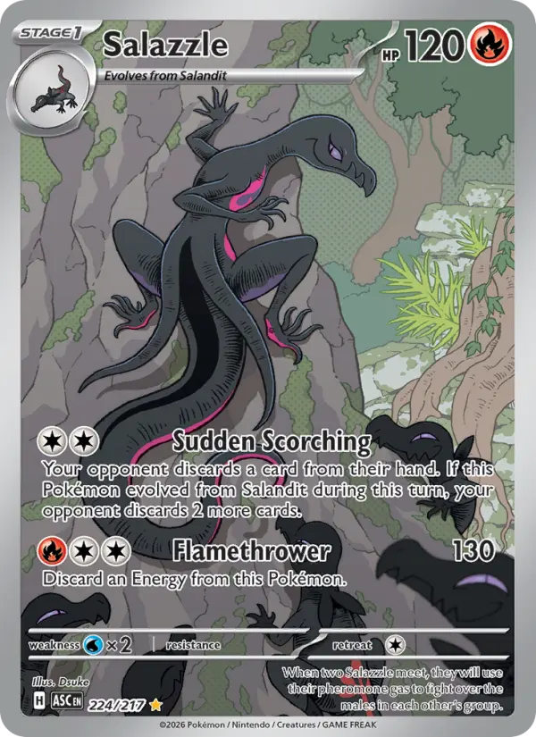 Salazzle, 224/217