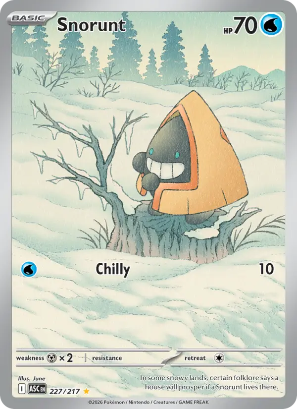 Snorunt, 227/217