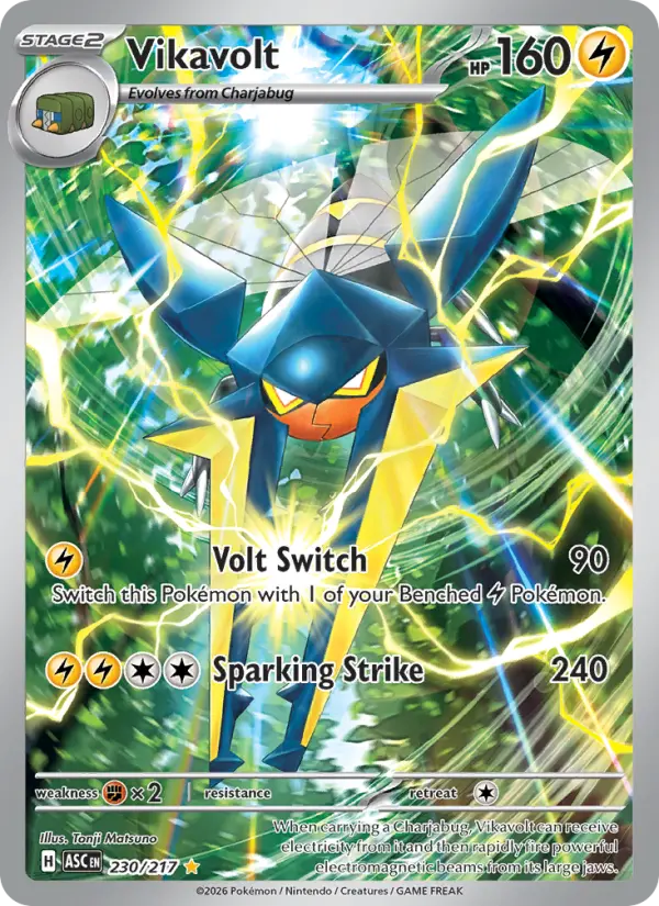 Vikavolt, 230/217