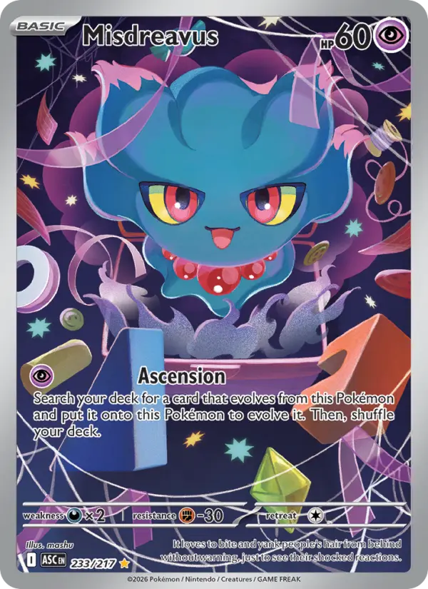 Misdreavus, 233/217
