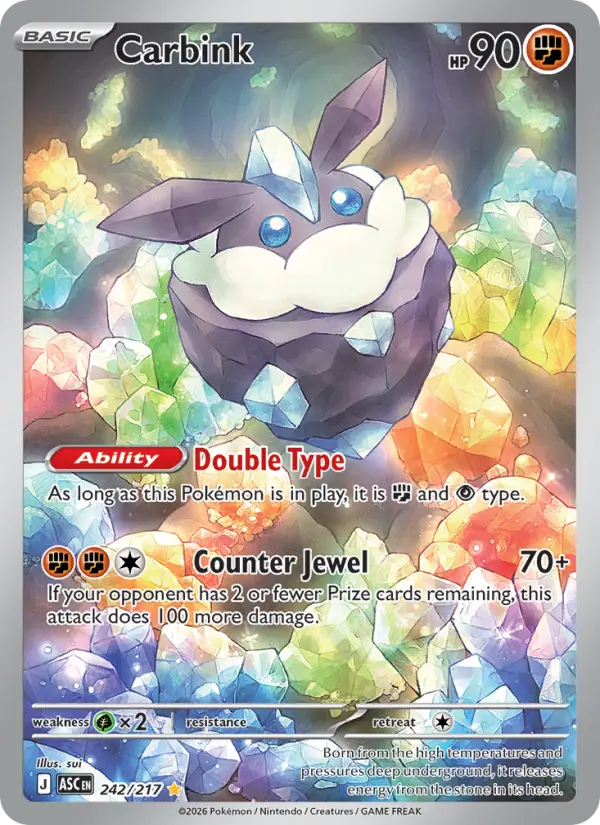 Carbink, 242/217