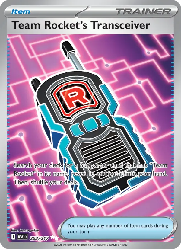 Team Rocket's Transceiver, 263/217