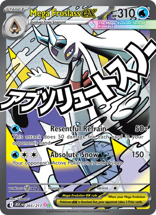 Mega Froslass ex, 265/217