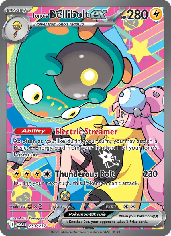 Iono's Bellibolt ex, 279/217