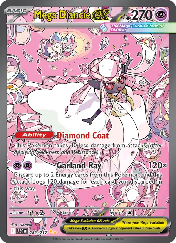 Mega Diancie ex, 282/217