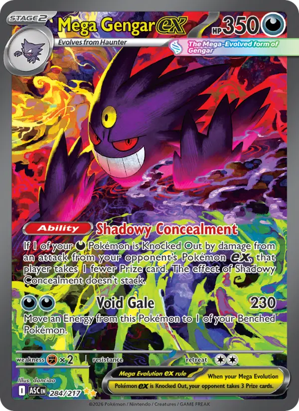 Mega Gengar ex, 284/217