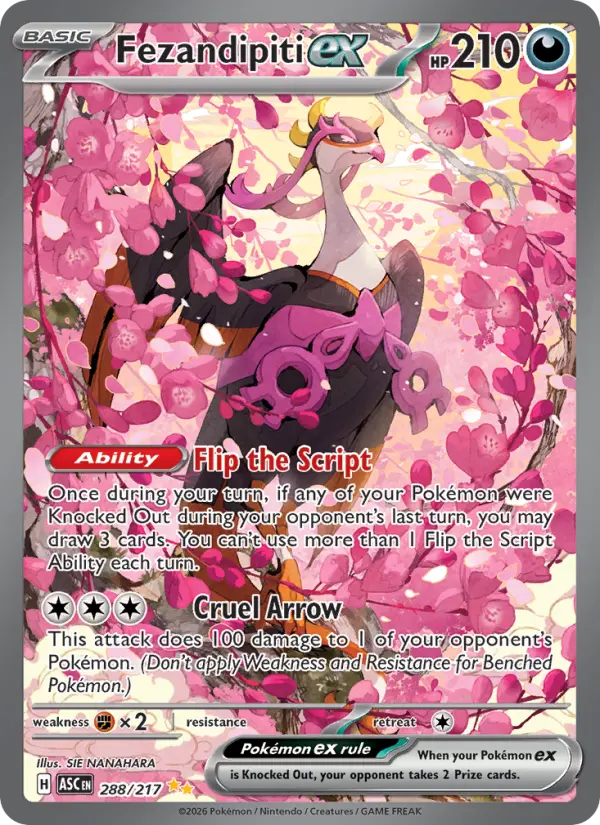 Fezandipiti ex, 288/217
