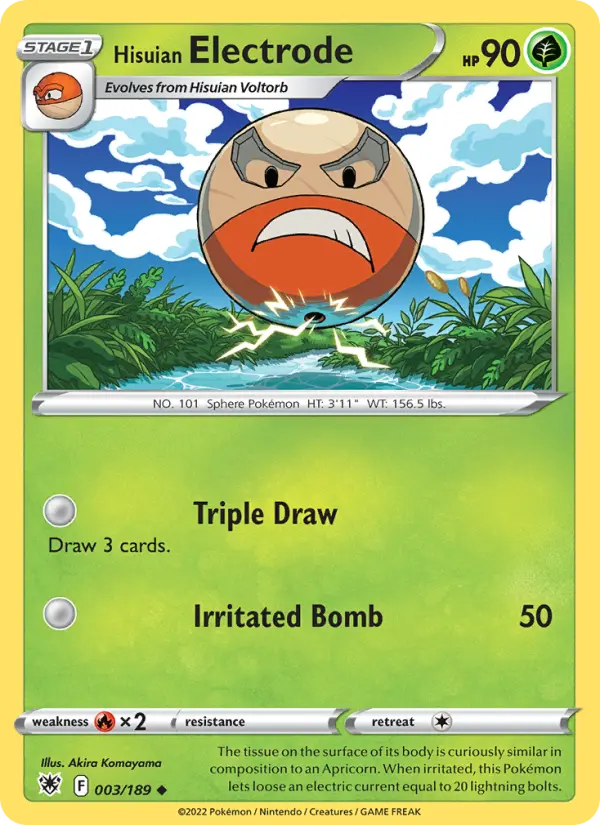 Hisuian Electrode, 003/189