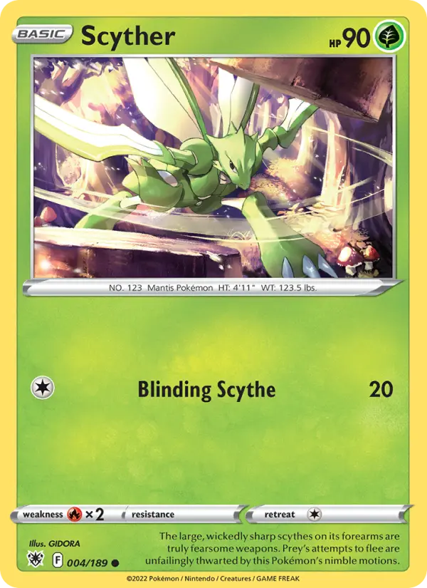 Scyther, 004/189