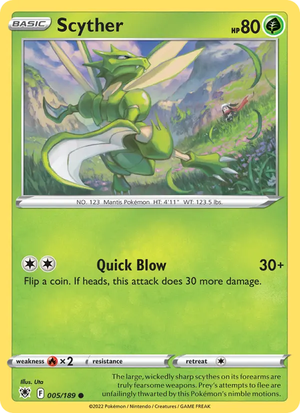 Scyther, 005/189