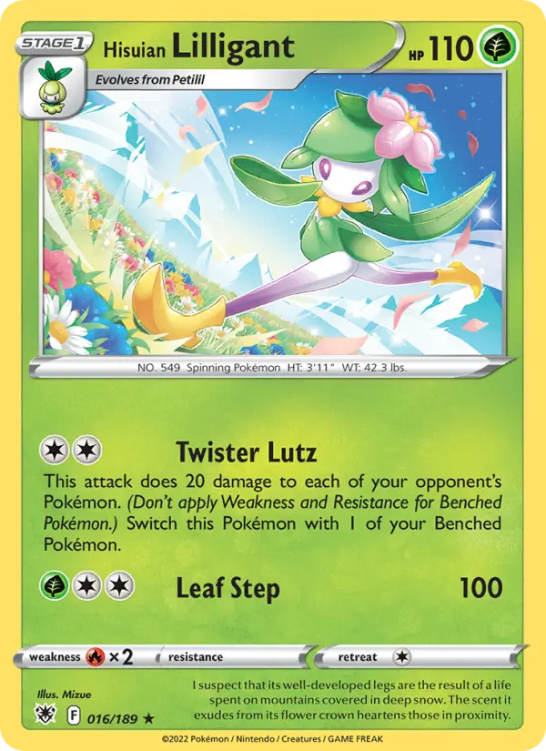 Hisuian Lilligant, 016/189