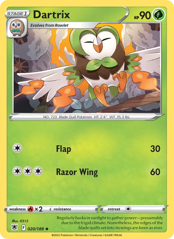 Dartrix, 020/189