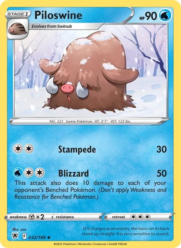 Piloswine, 032/189