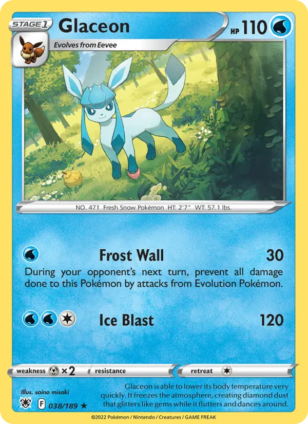 Glaceon, 038/189