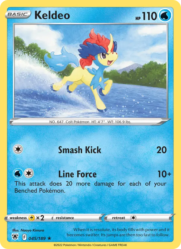 Keldeo, 045/189