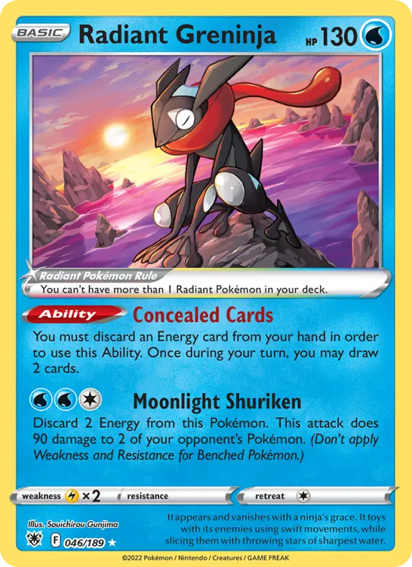 Radiant Greninja, 046/189