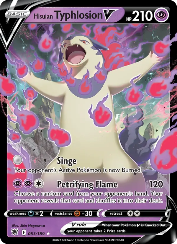 Hisuian Typhlosion V, 053/189