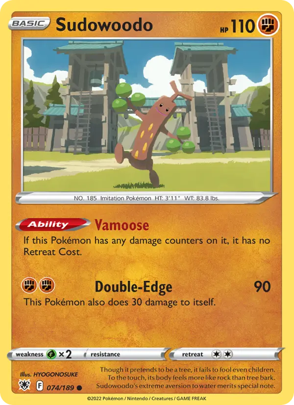 Sudowoodo, 074/189