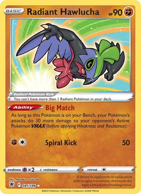 Radiant Hawlucha, 081/189