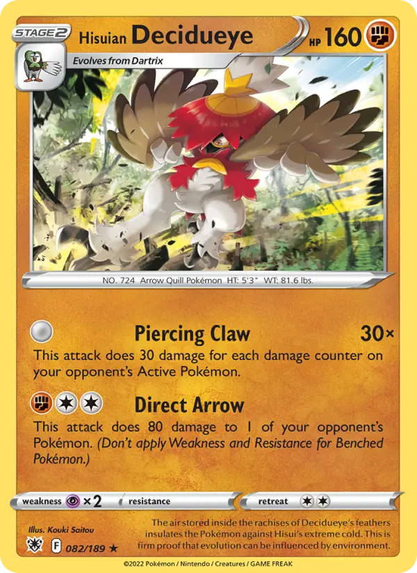 Hisuian Decidueye, 082/189