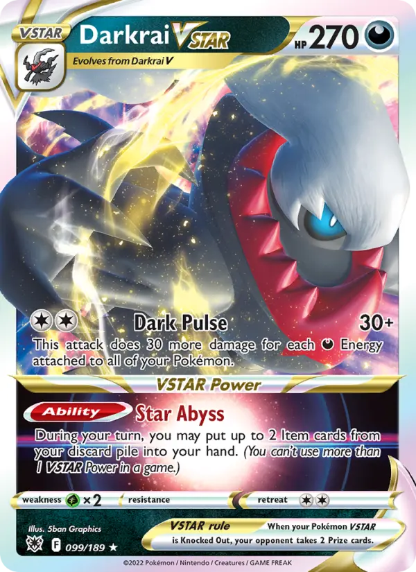 Darkrai VSTAR, 099/189