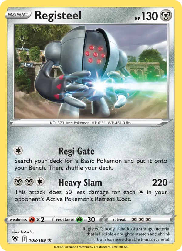 Registeel, 108/189