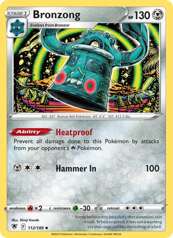 Bronzong, 112/189