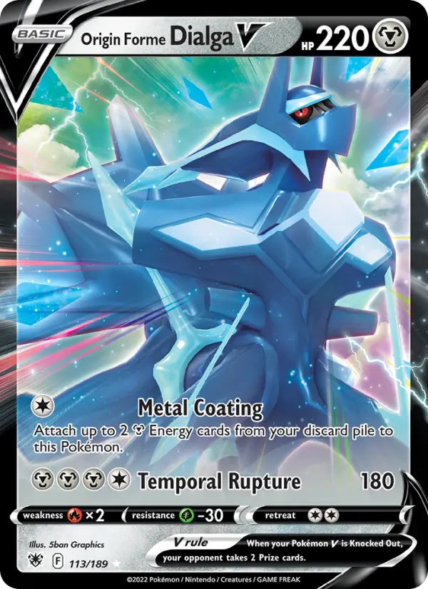 Origin Forme Dialga V, 113/189