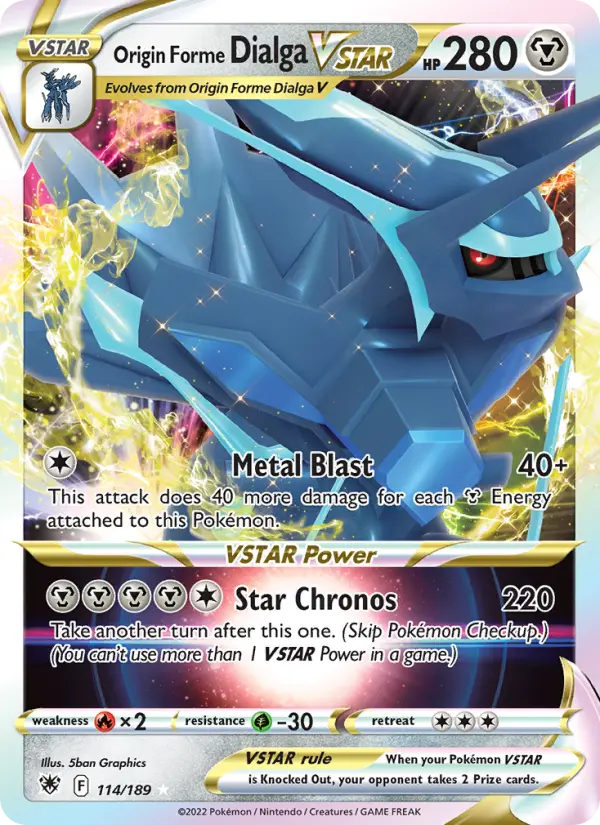 Origin Forme Dialga VSTAR, 114/189