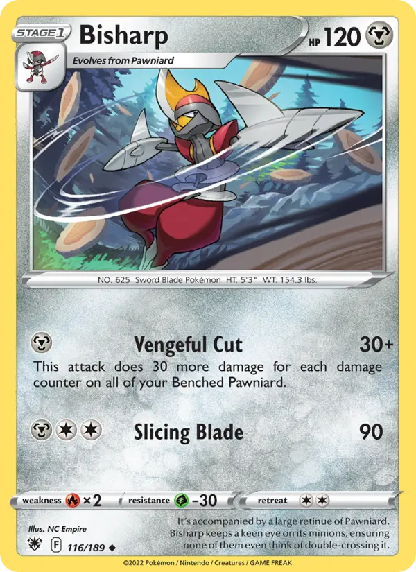 Bisharp, 116/189
