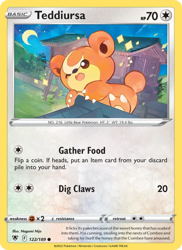 Teddiursa, 122/189