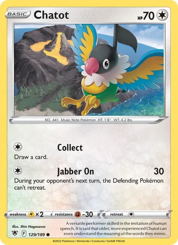 Chatot, 129/189