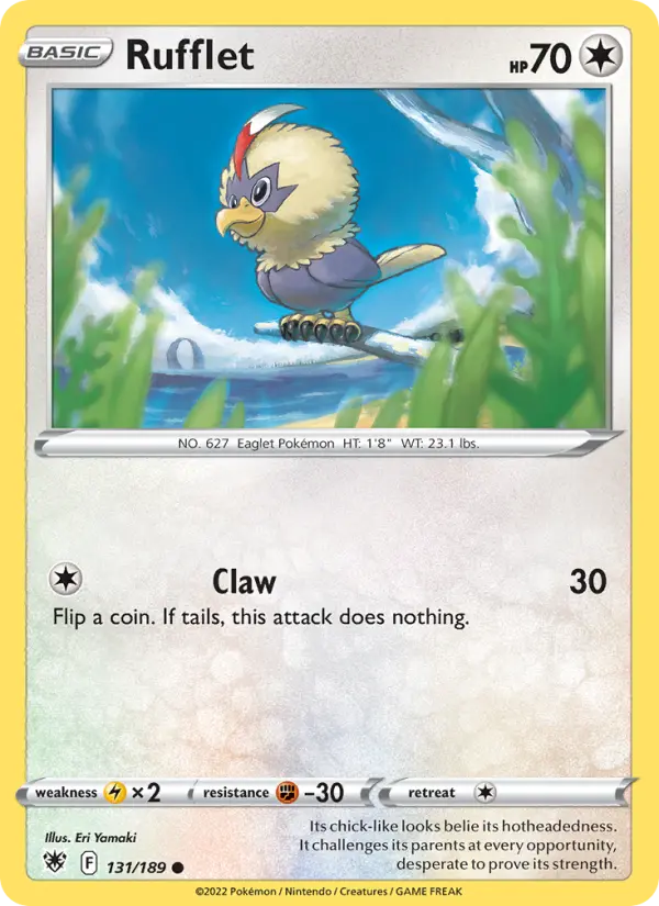 Rufflet, 131/189
