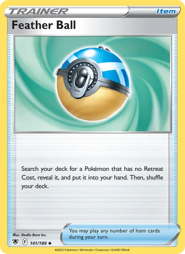 Feather Ball, 141/189