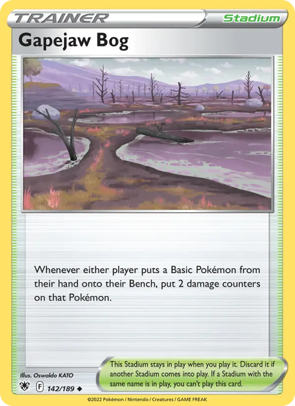 Gapejaw Bog, 142/189