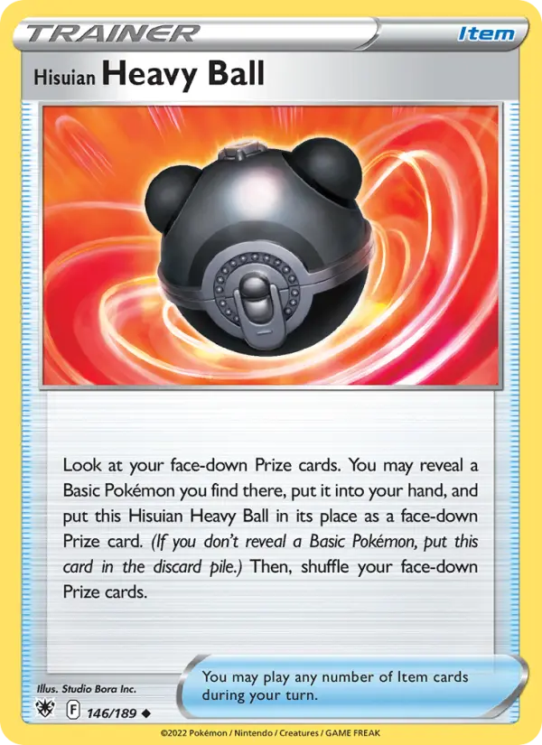 Hisuian Heavy Ball, 146/189