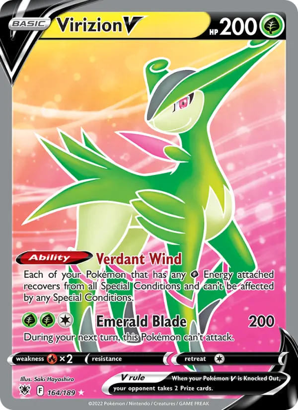 Virizion V, 164/189