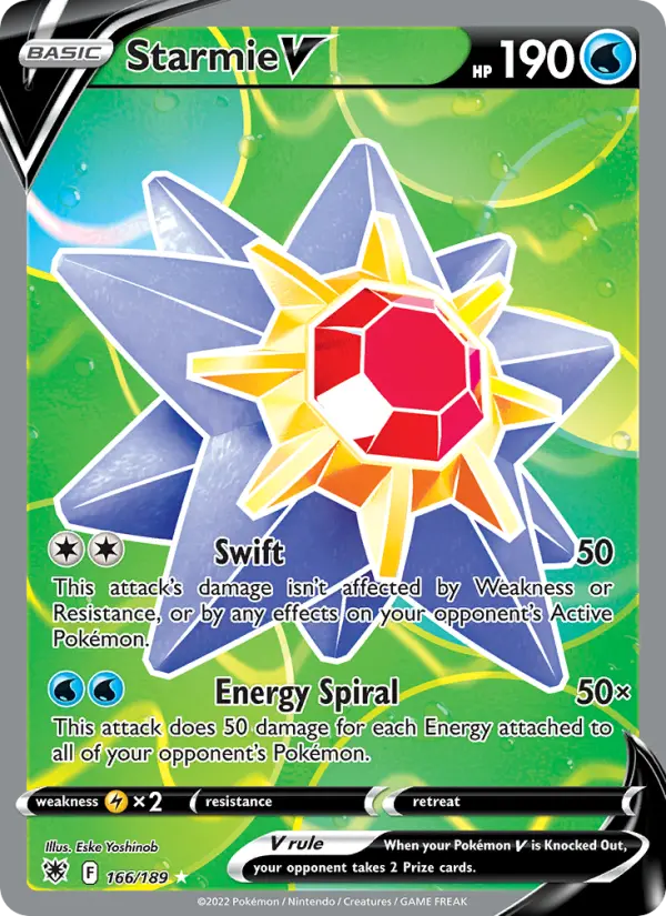 Starmie V, 166/189