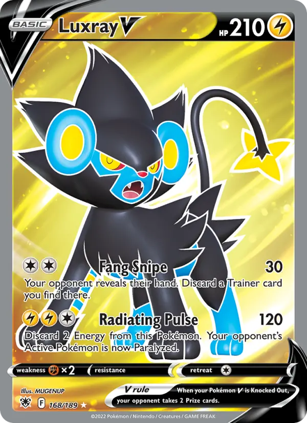 Luxray V, 168/189
