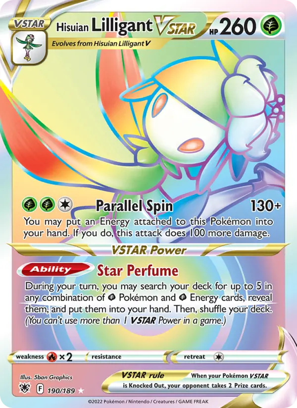 Hisuian Lilligant VSTAR, 190/189